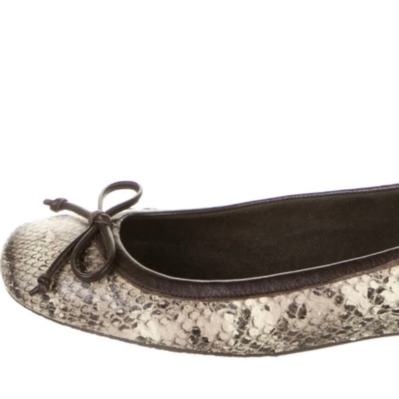 Stuart Weitzman Animal Print Ballet Flats - Picture 1 of 4